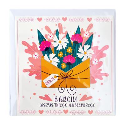 Opakowanie Kartka prezentowa dla Babci