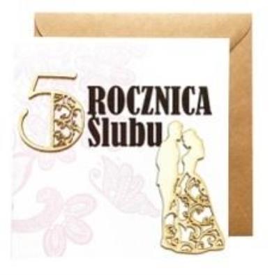Opakowanie Kartka Rocznica Ślubu