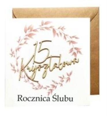 Opakowanie Kartka Rocznica Ślubu