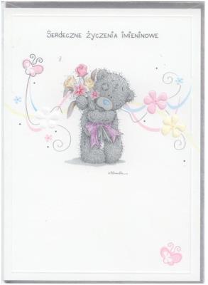 Okładka książki KARTKA SERDECZNE ZYCZENIA IMIENINOWE RUS087-RUSSELL