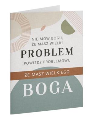 Kartka składana - Wielki Bóg. Wydawca: Szaron. SmakLiter.pl Opakowanie Kartka składana - Wielki Bóg