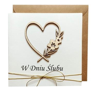 Okładka książki Kartka ślubna