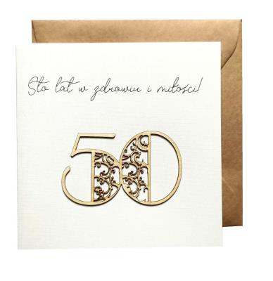 Opakowanie Kartka urodzinowa