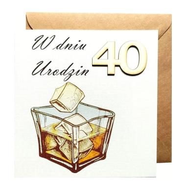 Opakowanie Kartka urodzinowa