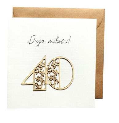 Opakowanie Kartka urodzinowa