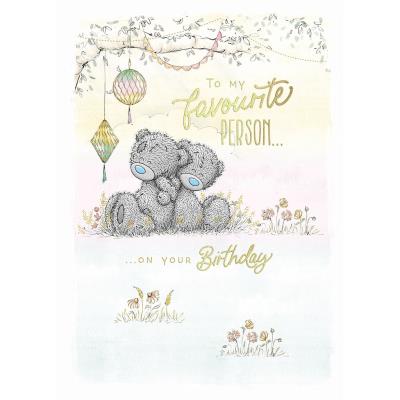 Kartka urodzinowa Favourite person. Wydawca: Carte Blanche Greetings Ltd.. SmakLiter.pl Opakowanie Kartka urodzinowa Favourite person