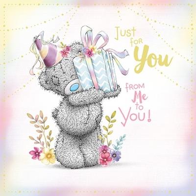 Kartka urodzinowa Just for you. Wydawca: Carte Blanche Greetings Ltd.. SmakLiter.pl Opakowanie Kartka urodzinowa Just for you