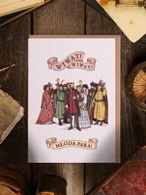 Opakowanie Kartka Wiwat Młoda Para