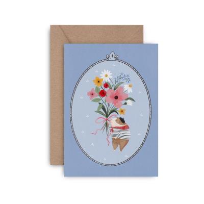 Opakowanie Kartka z podziękowaniem - Merci