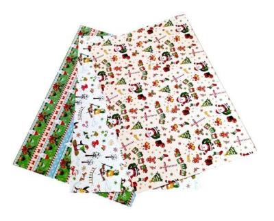 Opakowanie Karton 300g motywy świąteczne 24x34cm 3ark MIX