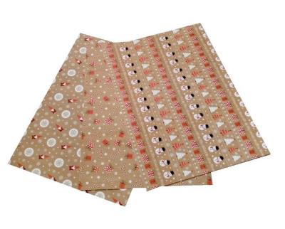 Opakowanie Karton 300g motywy świąteczne 24x34cm 3ark MIX