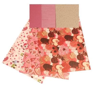 Opakowanie Karton obustronny 300g 24x34cm 3 ark MIX