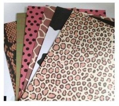 Opakowanie Karton w motywy zwierzęce 24x34cm 6 arkuszy