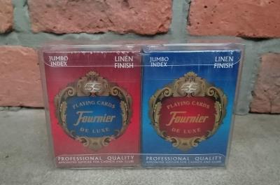 Opakowanie Karty 818 Linen Finish 2 talie FOURNIER