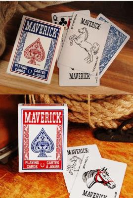 Karty do gry Maverick BICYCLE. Wydawca: United States Playing Card Company. SmakLiter.pl Opakowanie Karty do gry Maverick BICYCLE