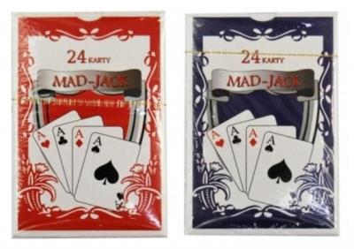 Opakowanie Karty do gry, talia 24 karty Mad-Jack MIX