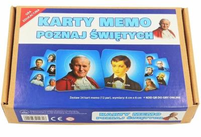 Opakowanie Karty Memo. Poznaj Świętych