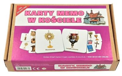 Opakowanie Karty Memo. W Kościele