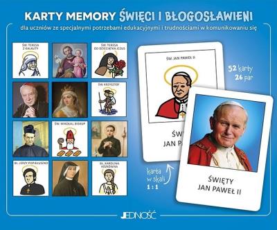 Opakowanie Karty memory Święci i błogosławieni