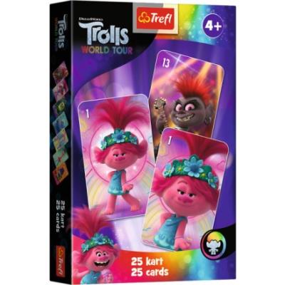 Karty Piotruś Trolle World Tour 08499. Wydawca: Trefl PAP. SmakLiter.pl Opakowanie Karty Piotruś Trolle World Tour 08499