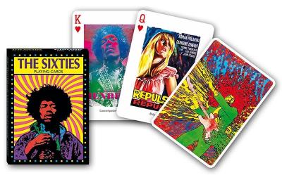 Karty poj. international Lata Sześćdziesiąte PIATN. Wydawca: Piatnik. SmakLiter.pl Opakowanie Karty poj. international Lata Sześćdziesiąte PIATN