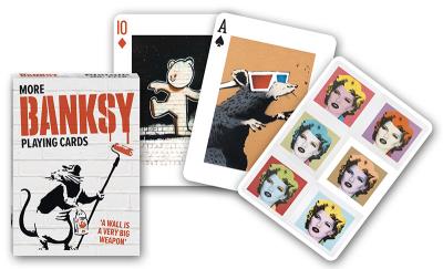 Karty poj. international More Banksy PIATNIK. Wydawca: Piatnik. SmakLiter.pl Opakowanie Karty poj. international More Banksy PIATNIK