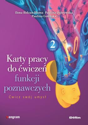 Okładka książki Karty pracy do ćwiczeń funkcji poznawczych cz.2