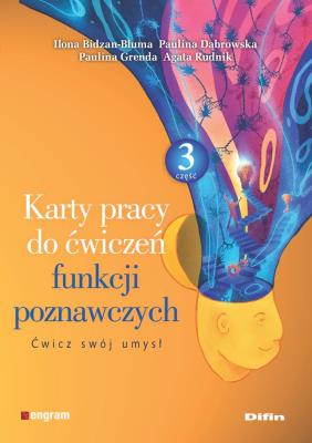Okładka książki Karty pracy do ćwiczeń funkcji poznawczych cz.3