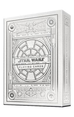 Opakowanie Karty Star Wars Silver Edition white BICYCLE