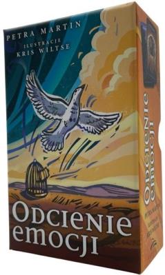 Karty tarot ''Odcienie emocji. Autor: Petra Martin. SmakLiter.pl Okładka książki Karty tarot ''Odcienie emocji