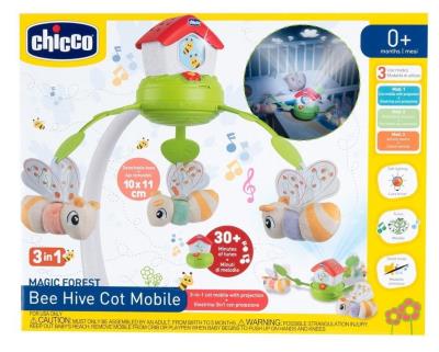 Opakowanie Karuzela na łóżeczko pszczółki 3w1