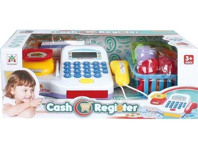 Opakowanie Kasa sklepowa na baterie z akcesoriami