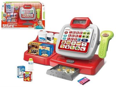 Opakowanie Kasa sklepowa na baterie z akcesoriami