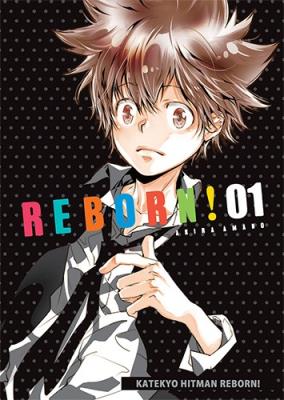 Katekyo Hitman Reborn! Tom 1. Autor: Akira Amano. SmakLiter.pl Okładka książki Katekyo Hitman Reborn! Tom 1