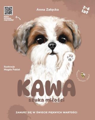 Kawa szuka miłości. Autor: Załęcka Anna. SmakLiter.pl Okładka książki Kawa szuka miłości
