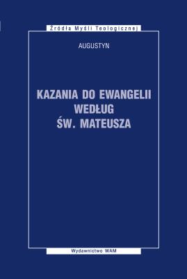 Okładka książki Kazania do Ewangelii według św. Mateusza