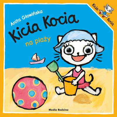 Okładka książki Kicia Kocia na plaży wyd. 2024