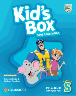 Kid's Box New Generation Starter Class Book with Digital Pack British English. Autor: Nixon Caroline, Tomlinson Michael. SmakLiter.pl Okładka książki Kid's Box New Generation Starter Class Book with Digital Pack British English