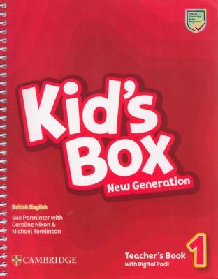 Kid`s Box New Generation Level 1. Autor: Parminter Sue, Nixon Caroline, Tomlinson Michael. SmakLiter.pl Okładka książki Kid`s Box New Generation Level 1