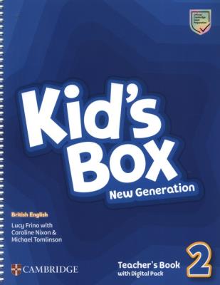 Kid`s Box New Generation Level 2. Autor: Frino Lucy, Nixon Caroline, Tomlinson Michael. SmakLiter.pl Okładka książki Kid`s Box New Generation Level 2