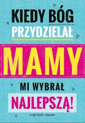 Opakowanie KIEDY BOG PRZYDZIELAL MAMY MI WYBRAL NAJLEPSZA-PAN DRAGON