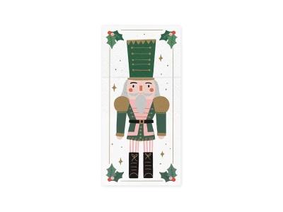 Opakowanie Kieszonka na sztućce Dziadek do orzechów 6szt