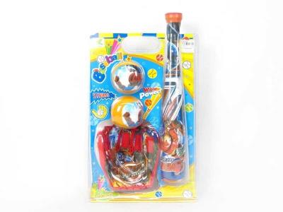 Opakowanie Kij bejsbolowy miękki 42cm + akcesoria