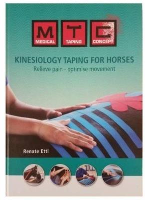 Kinesiology Taping For Horses. Autor: Renate Ettl. SmakLiter.pl Okładka książki Kinesiology Taping For Horses