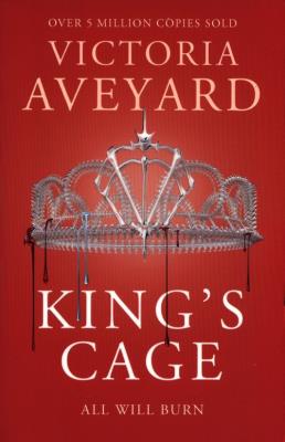 King's Cage. Autor: Victoria Aveyard. SmakLiter.pl Okładka książki King's Cage