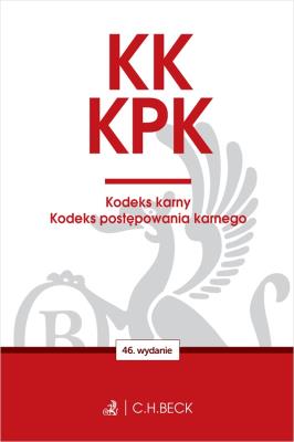 Okładka książki KK. KPK. Kodeks karny. Kodeks postępowania karnego. Edycja Prokuratorska wyd. 46