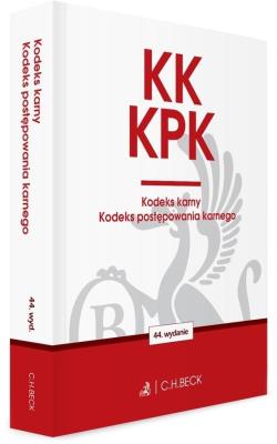 KK. KPK. Kodeks karny w.44. Autor:   Praca zbiorowa. SmakLiter.pl Okładka książki KK. KPK. Kodeks karny w.44