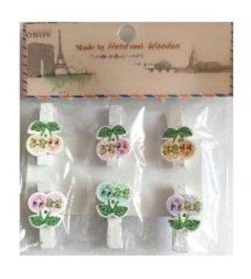 Opakowanie Klamerki ozdobne owoce