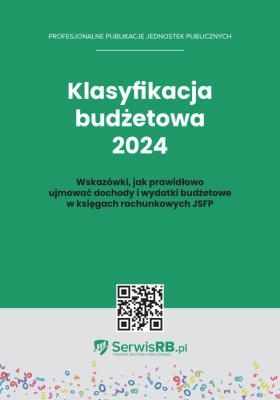 Okładka książki Klasyfikacja budżetowa 2024