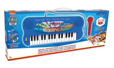 Opakowanie Klawiatura elektryczna Psi Patrol z mikrofonem 32 klawisze K703PA